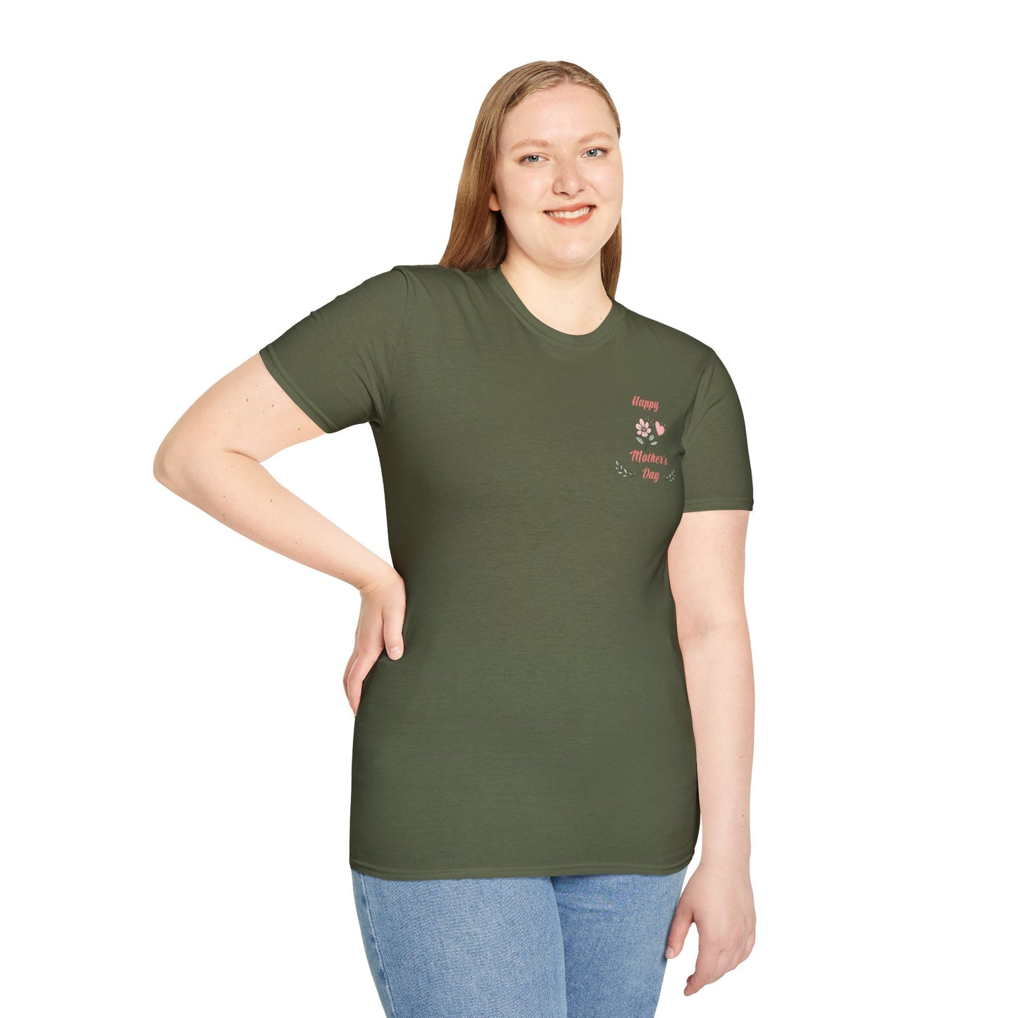 Mother's Day Print T‑Shirt — Happy Mother's Day Design