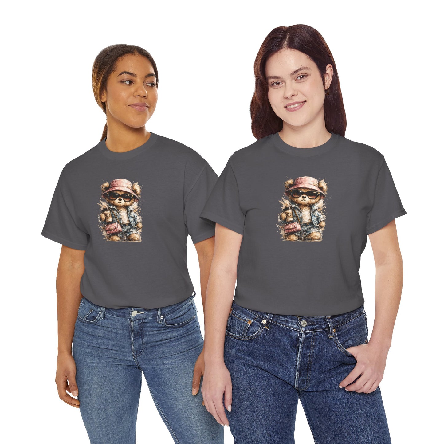 Vintage Teddy Bear Graphic Tee — Cute Retro Bear Shirt for Kids & Gift