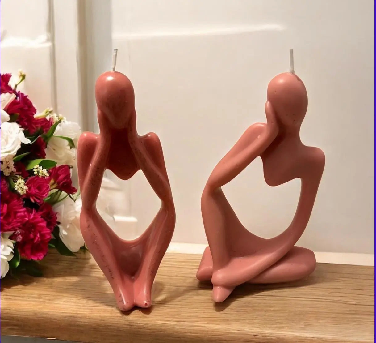 Beeswax Sculpture Candle: Handmade Eco-Friendly Decorative Art MehrArt collections
