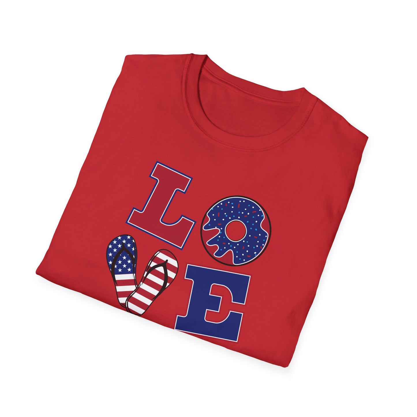 Patriotic "LOVE Forever & Ever" T-Shirt