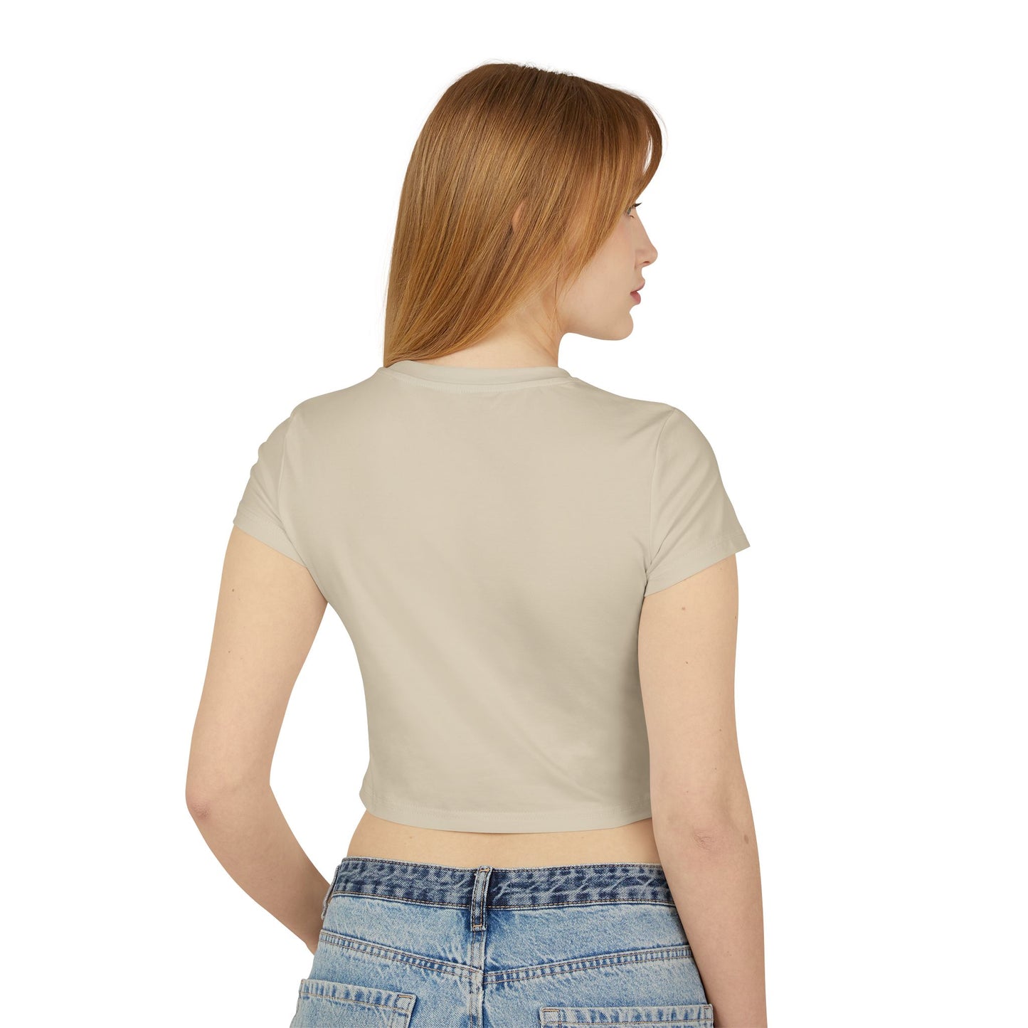 Women's Baby Tee - 'It's Not the Destination, It's the Journey' Retro Roadtrip Graphic