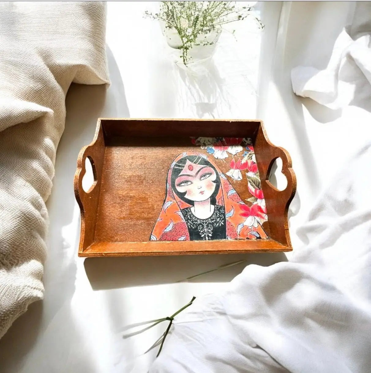 Epoxy Resin Serving Tray | Handmade Home Décor MehrArt collections
