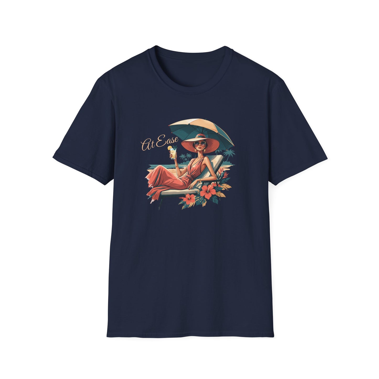 At Ease" T-Shirt — Relaxed Vibes Casual Tee