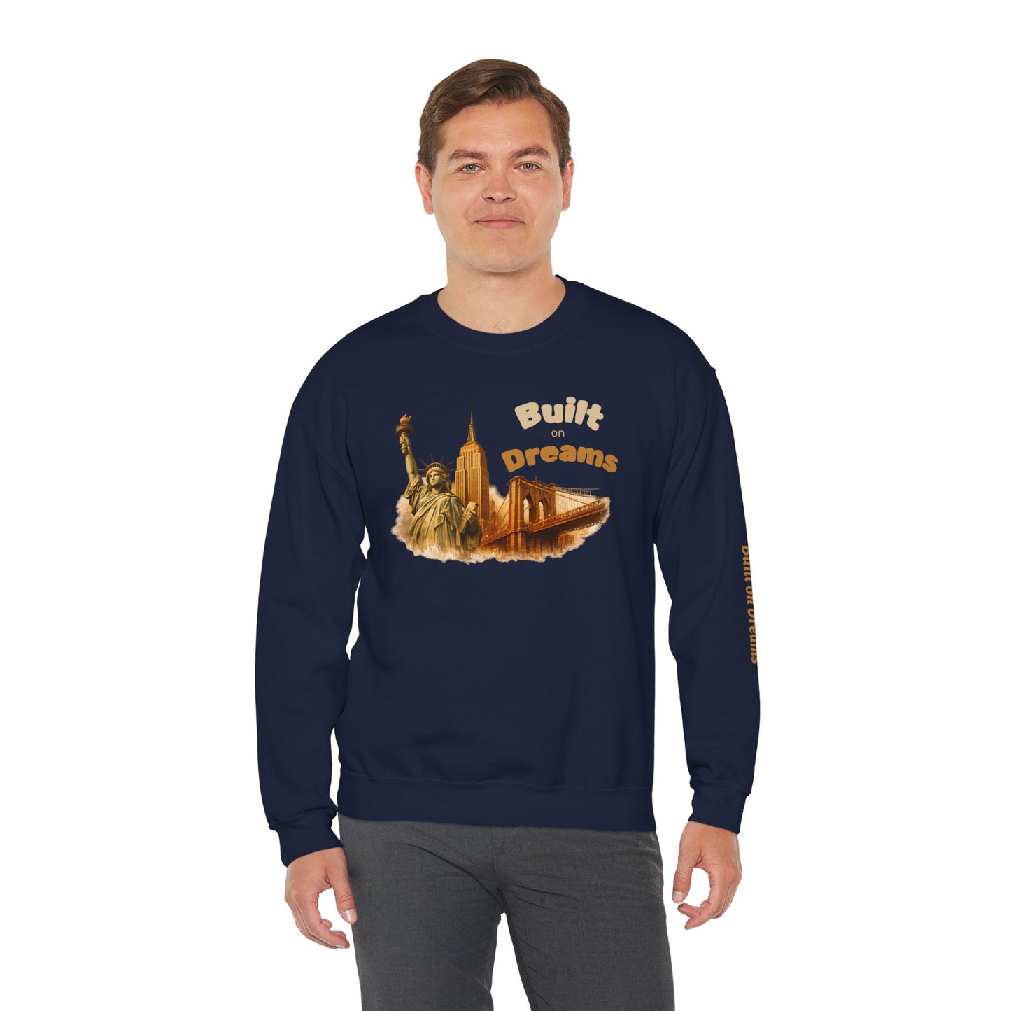 Built on Dreams NYC Crewneck Sweatshirt