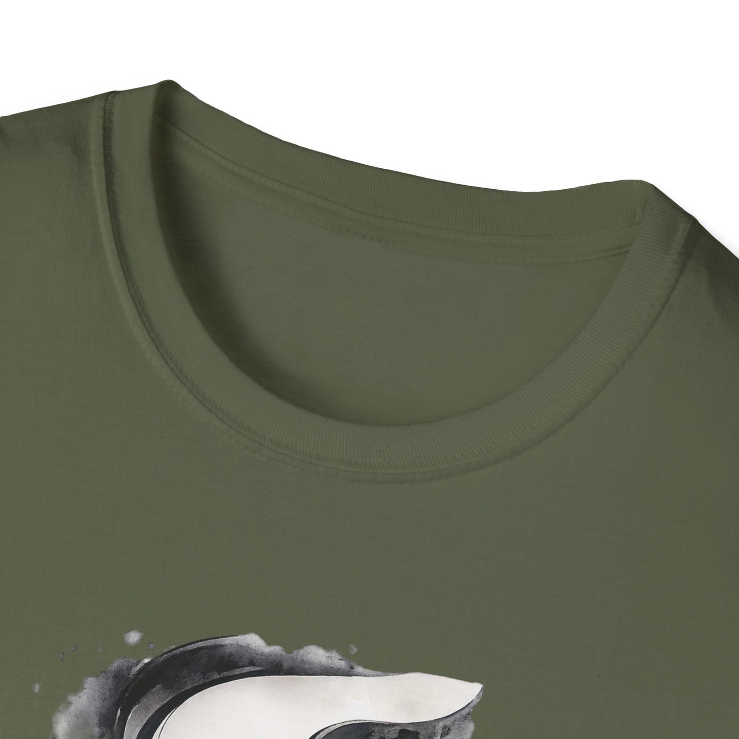 Fashion T-Shirt — Female Close-Up Portrait Graphic Tee