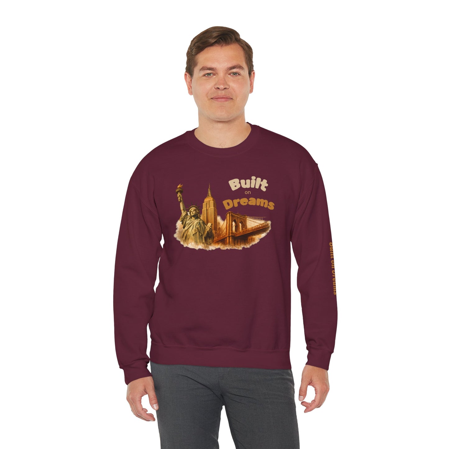 Built on Dreams NYC Crewneck Sweatshirt