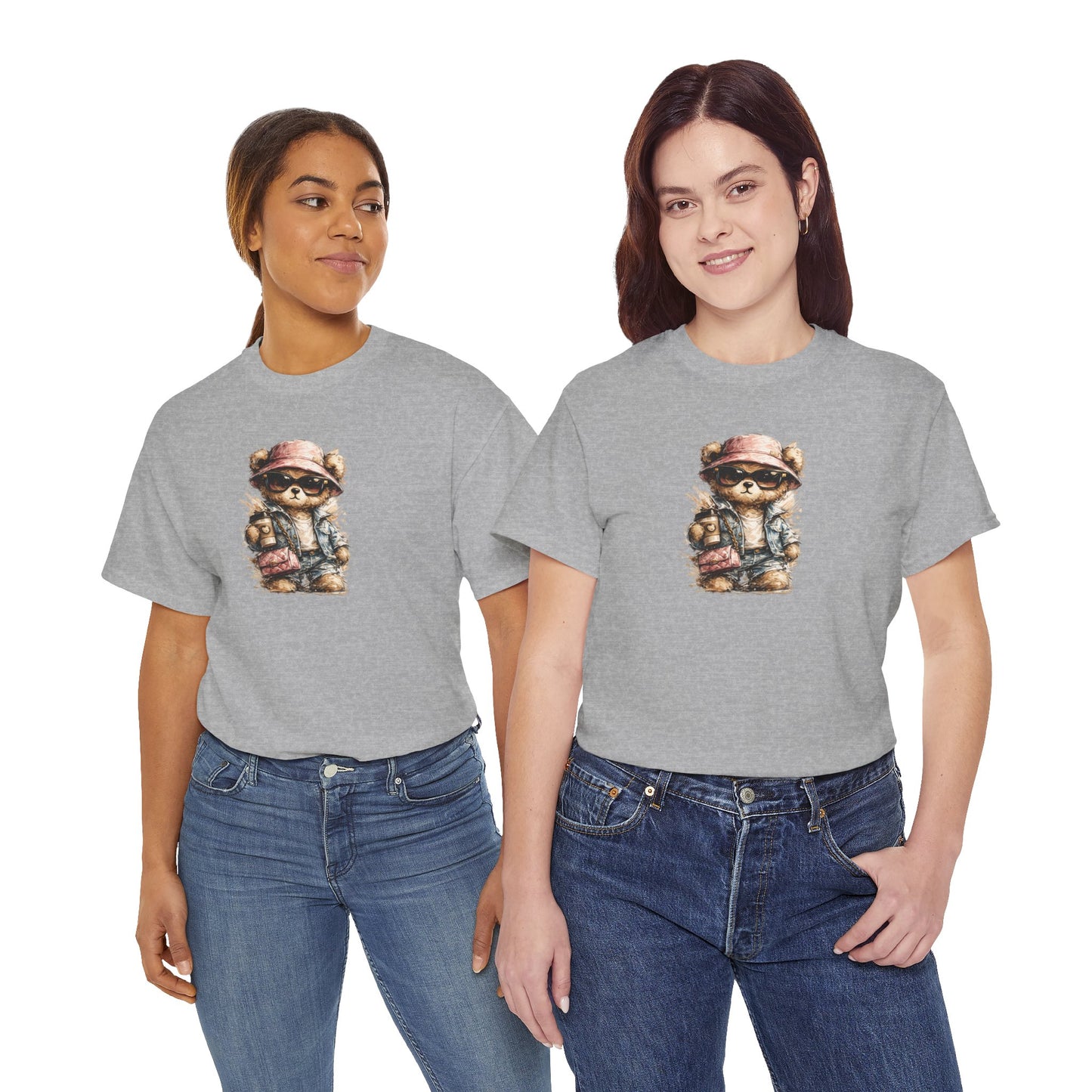 Vintage Teddy Bear Graphic Tee — Cute Retro Bear Shirt for Kids & Gift