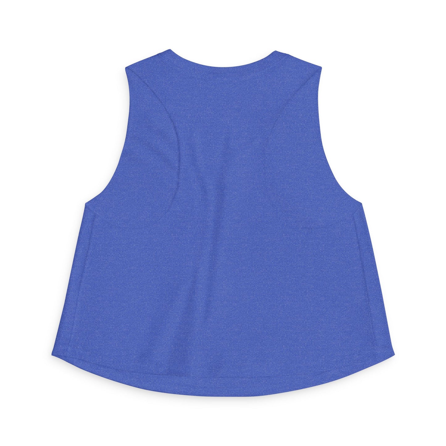 Chasing Sunshine Women's Crop Tank — Retro Sunset Palm Beach Top