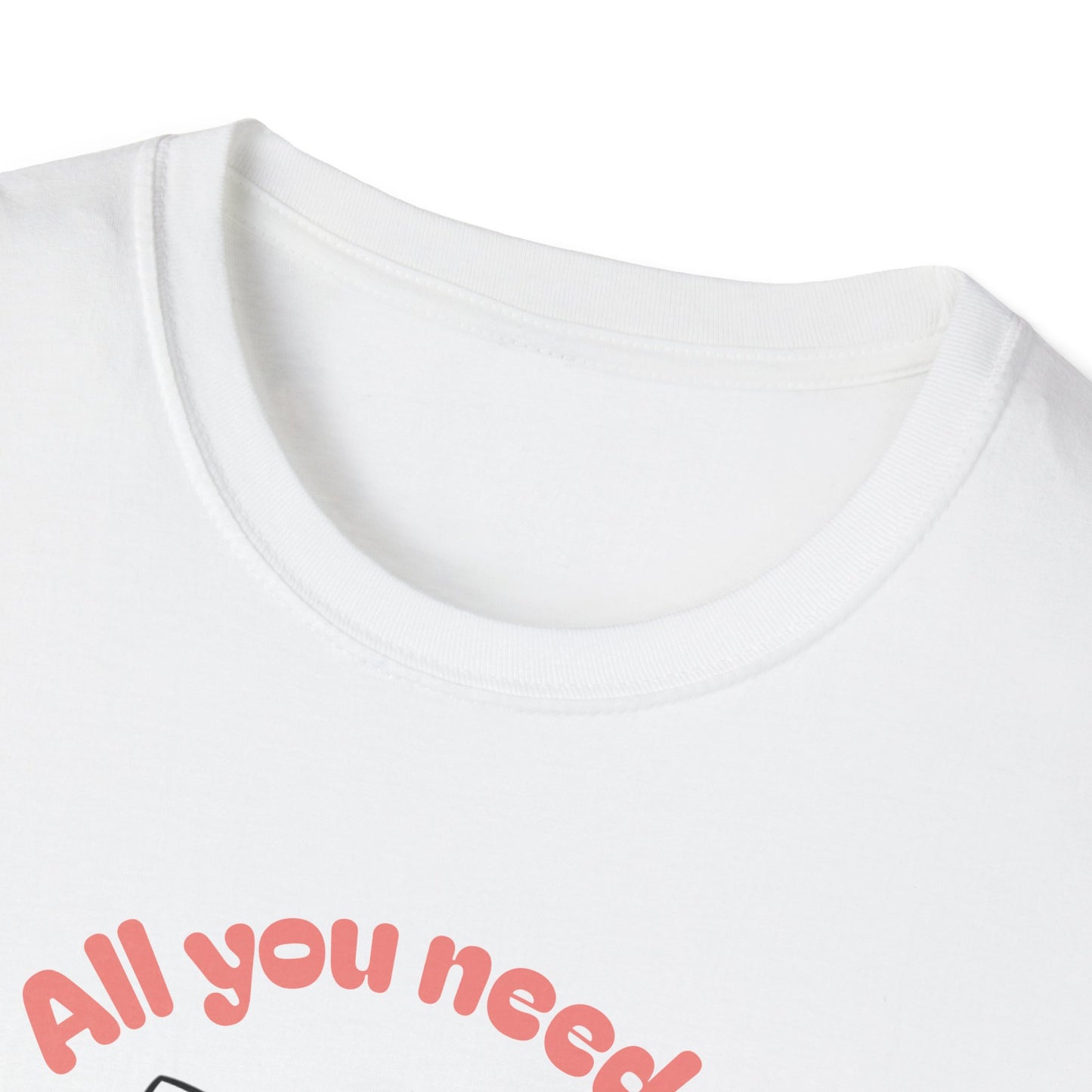 Cat 'All You Need Is Love' T-Shirt