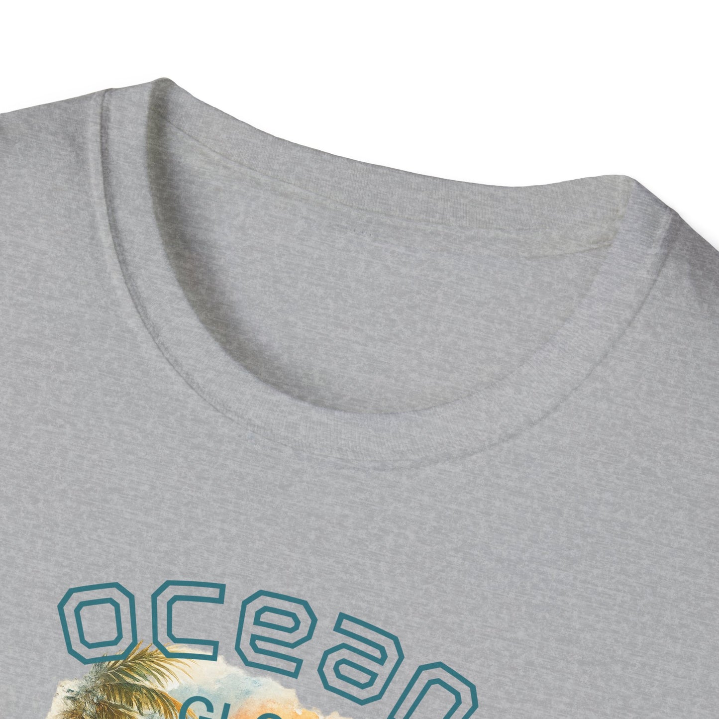 Ocean Glow T-Shirt — Luminous Coastal Graphic Tee