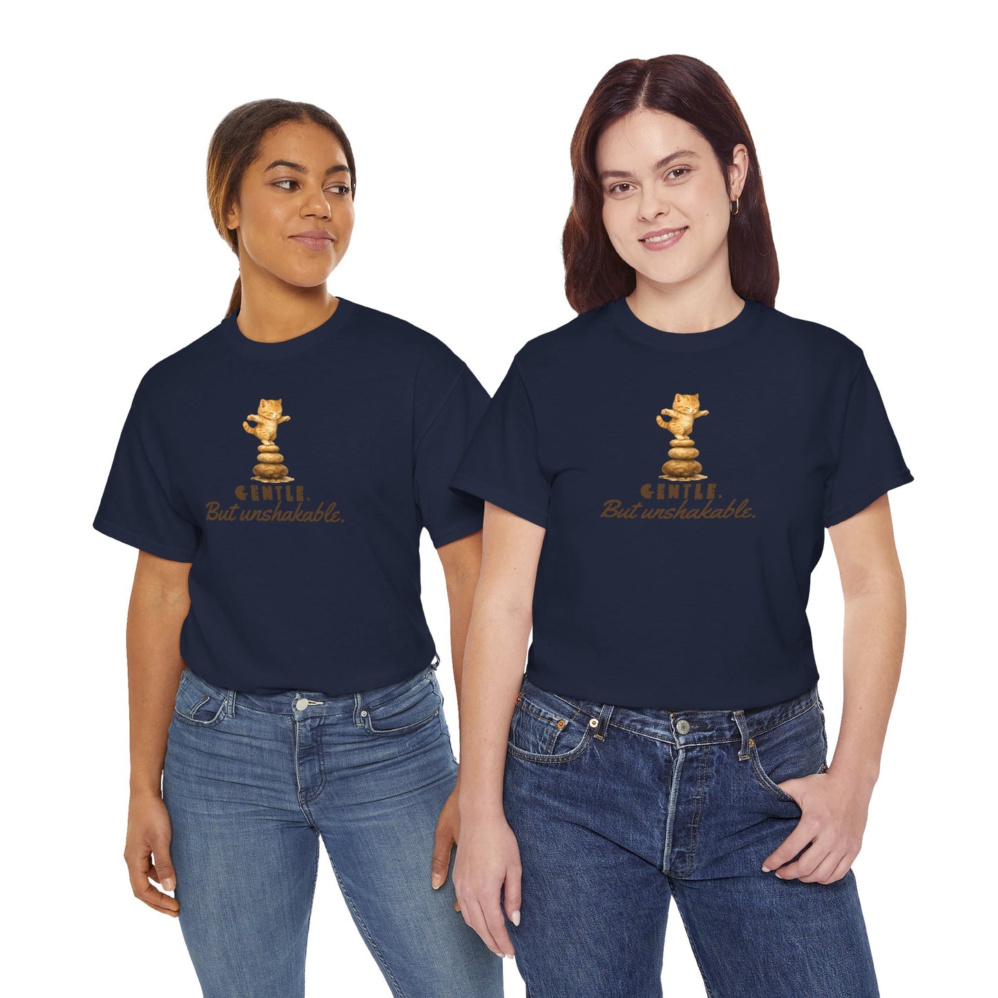 Gentle But Unshakable T-Shirt — Inspirational Quote Tee