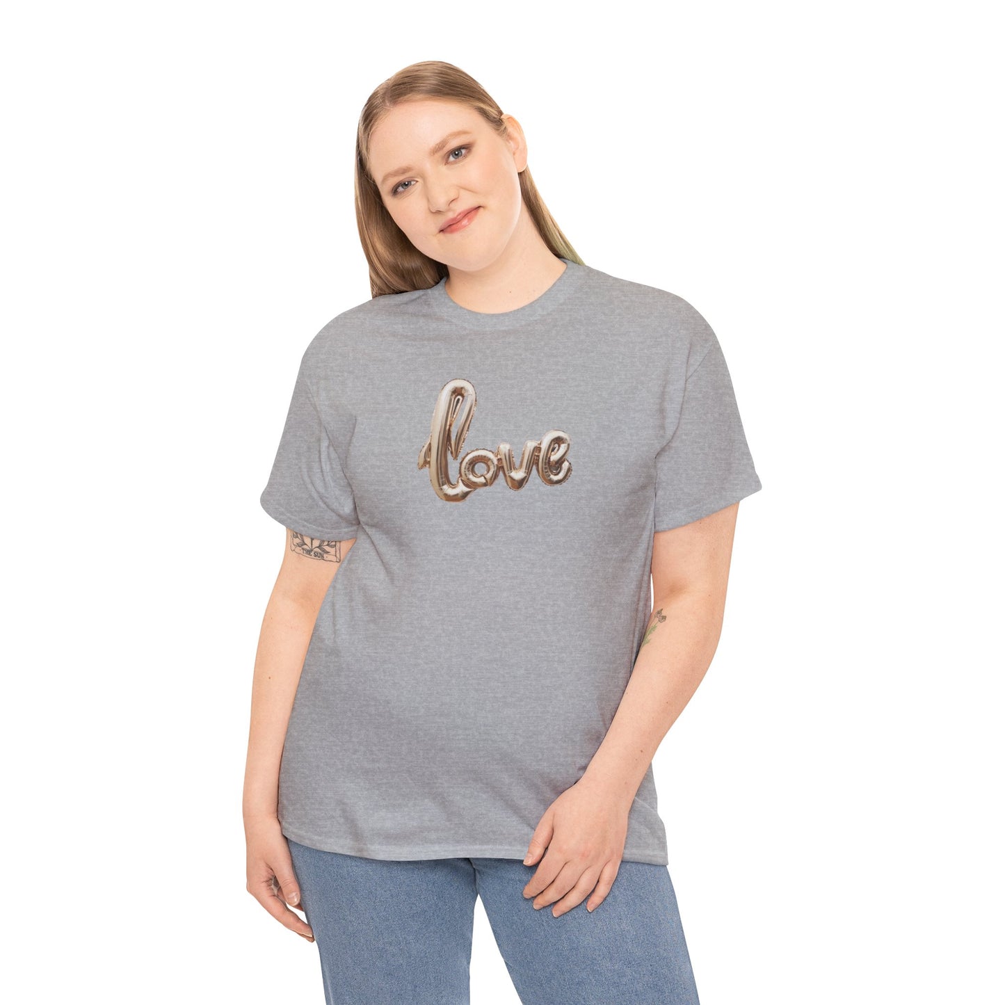 Love Graphic T-Shirt — Minimal Heart Script Tee