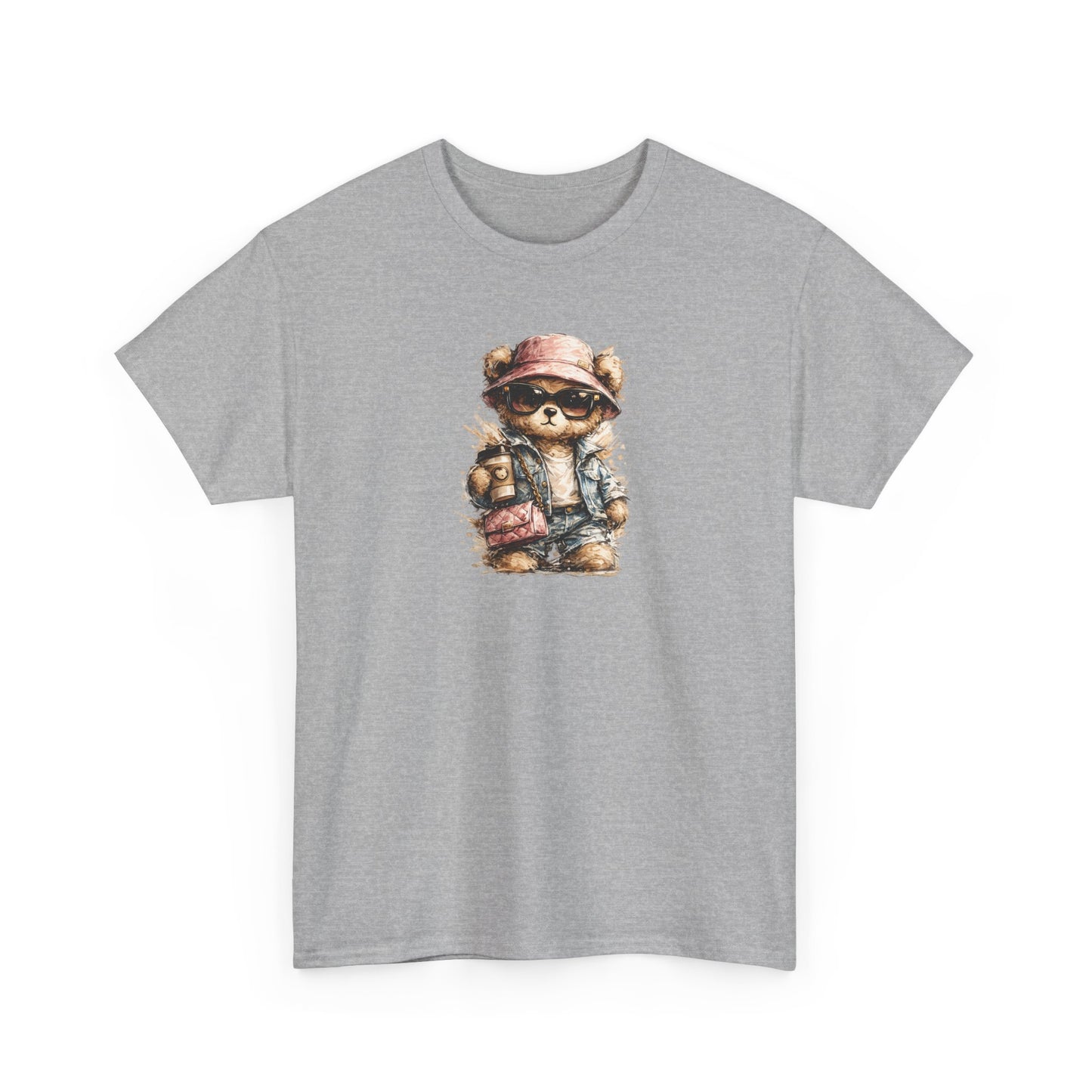 Vintage Teddy Bear Graphic Tee — Cute Retro Bear Shirt for Kids & Gift