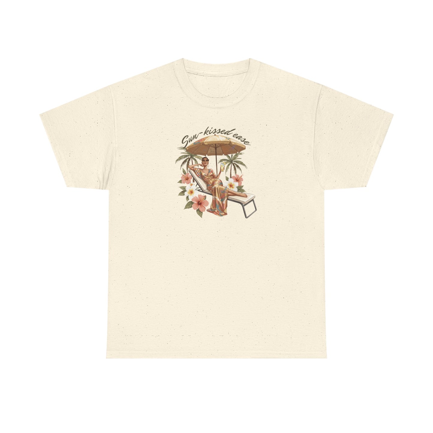 Sun-Kissed Ease Tee — Relaxed Summer Graphic T-Shirt