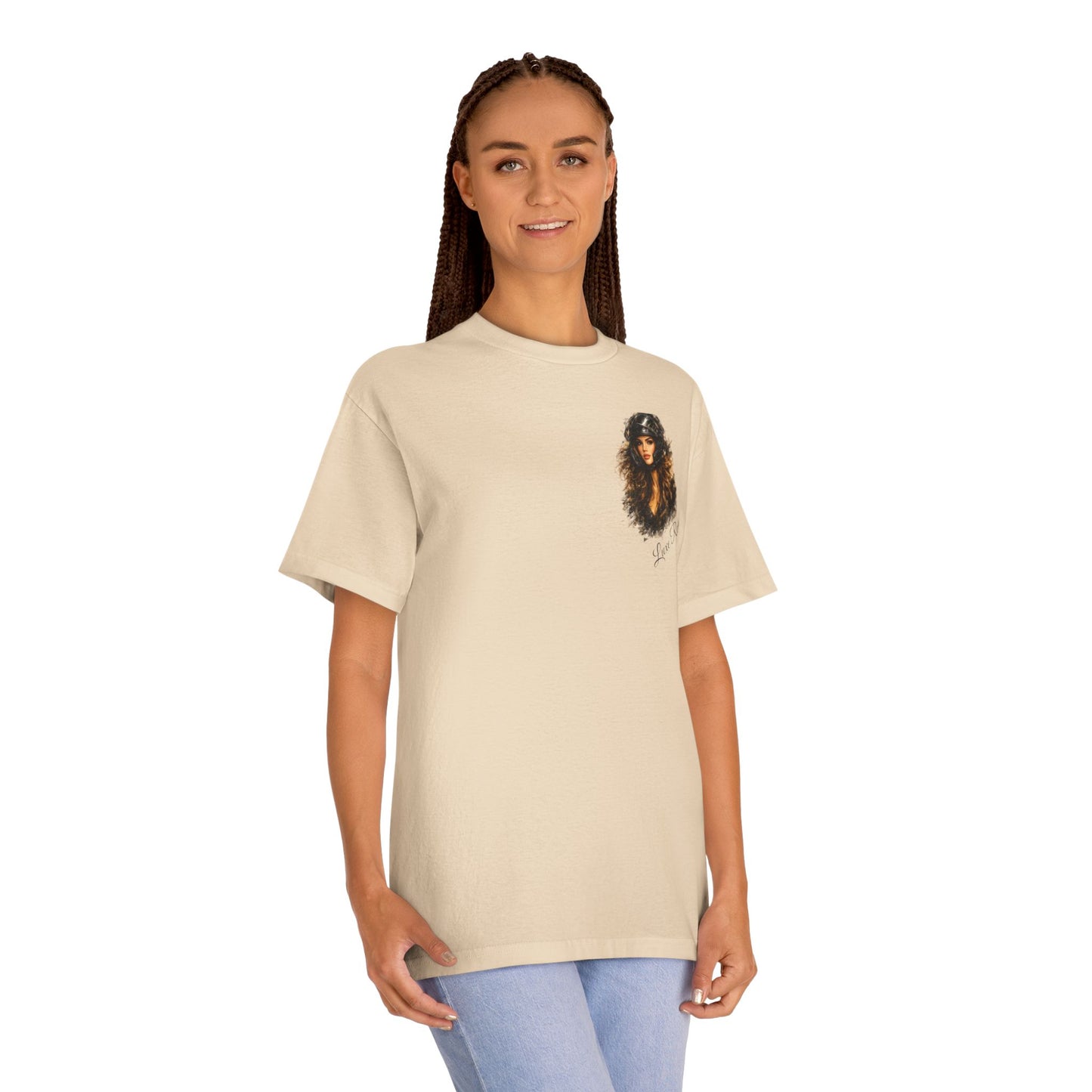 Luxe Rebel Tee — "Elegance at Full Speed"