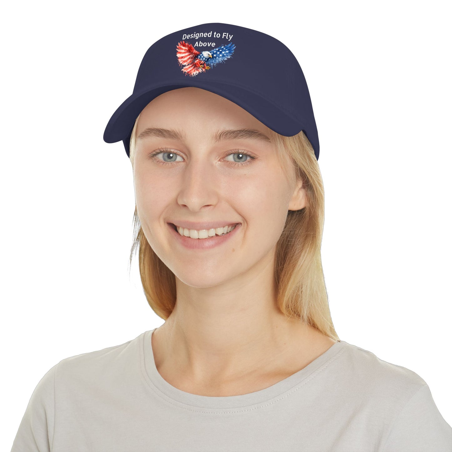American Eagle 'Designed to Fly Above' Low Profile Baseball Cap