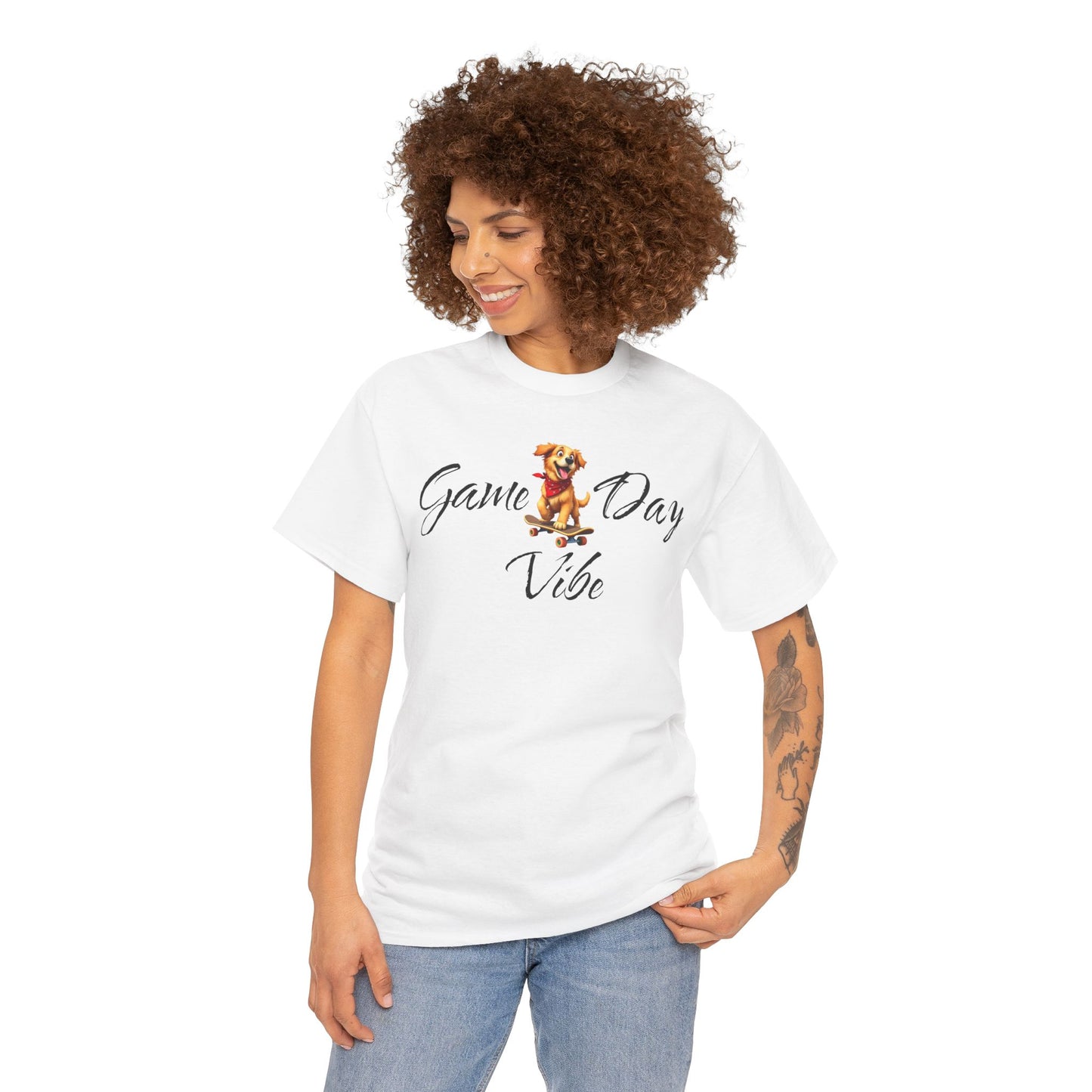 Game Day Vibe Unisex Heavy Cotton Tee