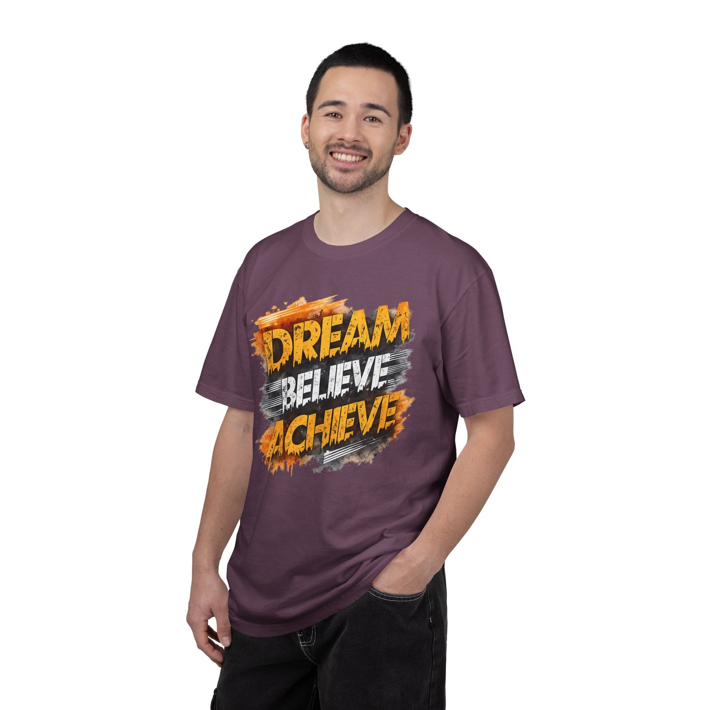 Dream Believe Achieve T-Shirt — Inspirational Motivational Tee