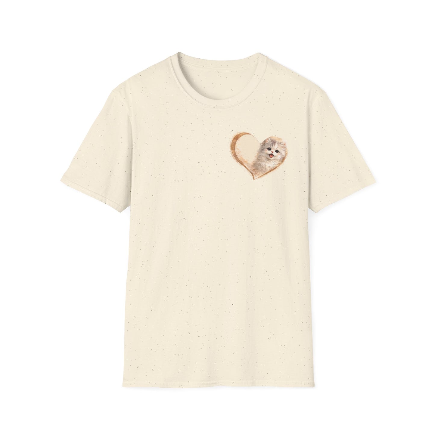 Kitty in My Heart T-Shirt — Cute Cat Graphic Tee for Cat Lovers