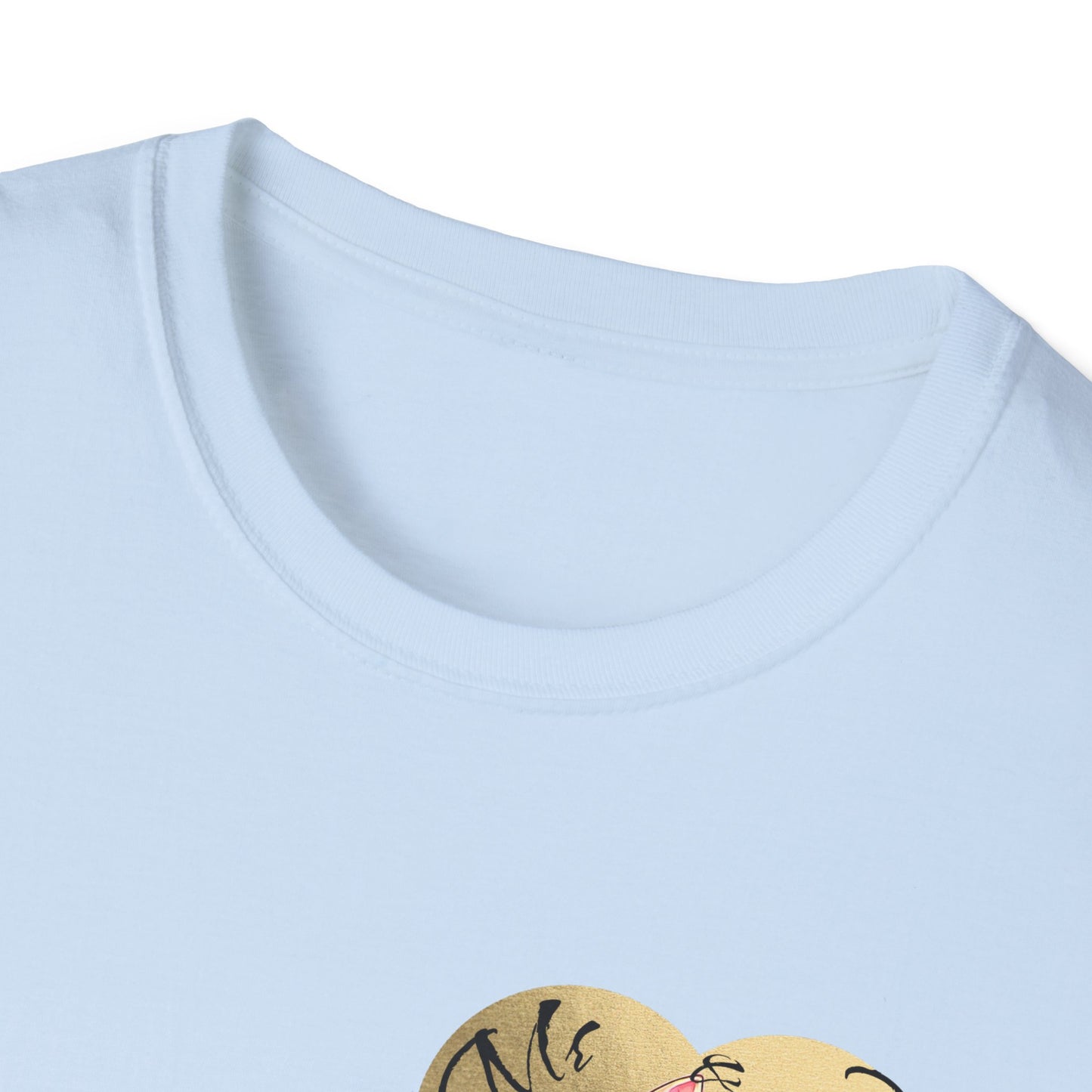 Heart Paw Print T-Shirt — Cute Cat & Dog Love Graphic Tee