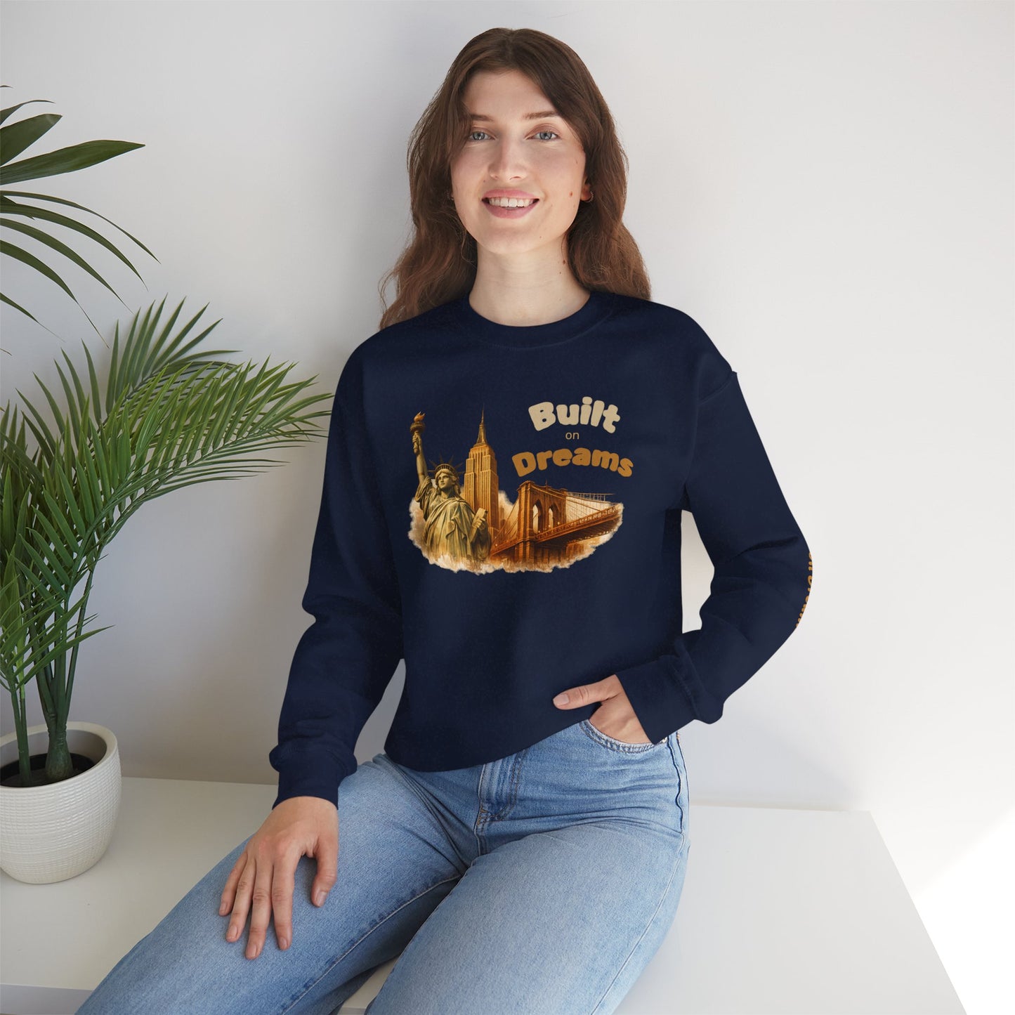 Built on Dreams NYC Crewneck Sweatshirt
