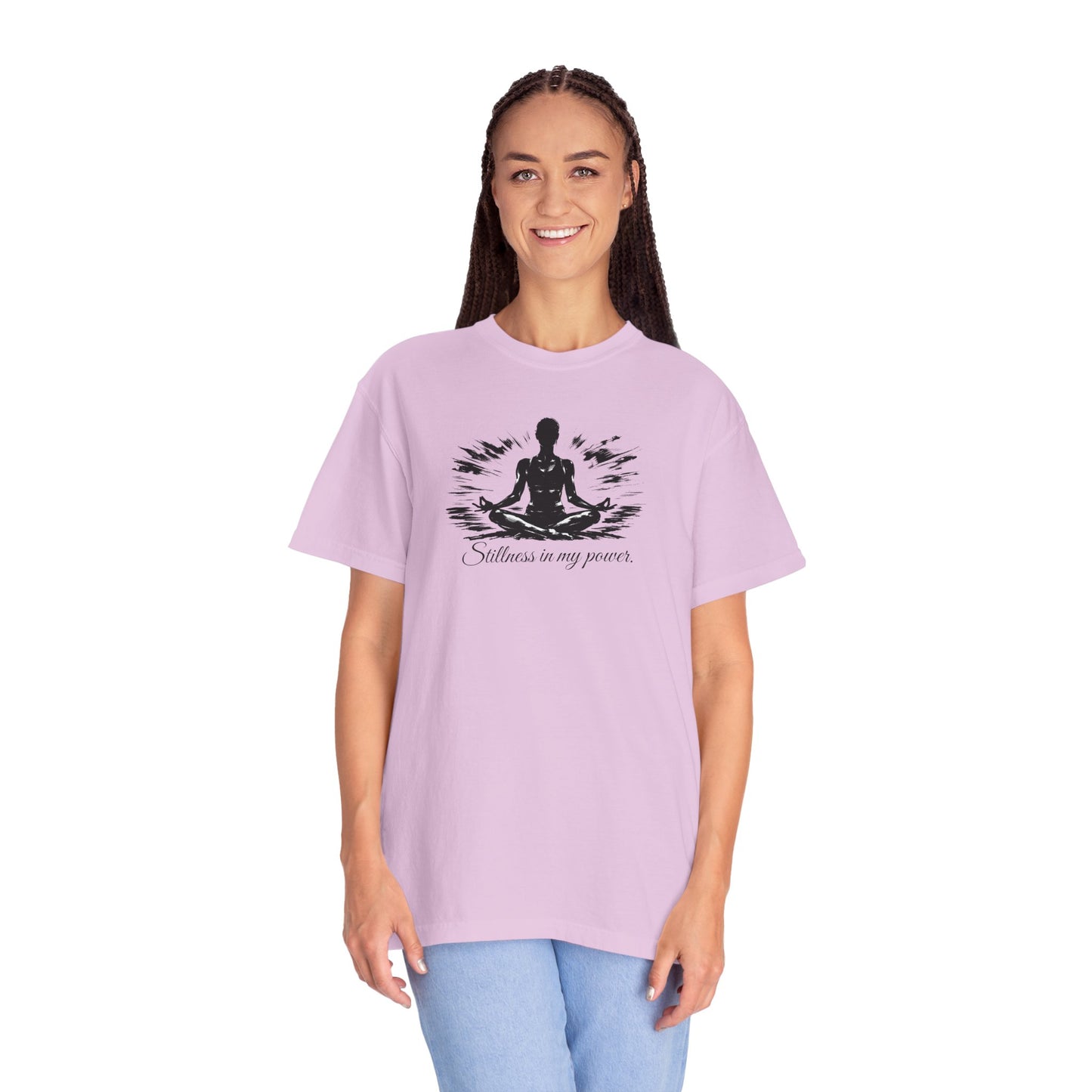 Stillness In My Power T-Shirt — Mindful Meditation Tee