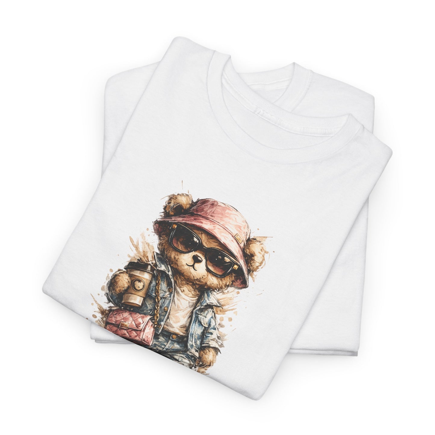 Vintage Teddy Bear Graphic Tee — Cute Retro Bear Shirt for Kids & Gift
