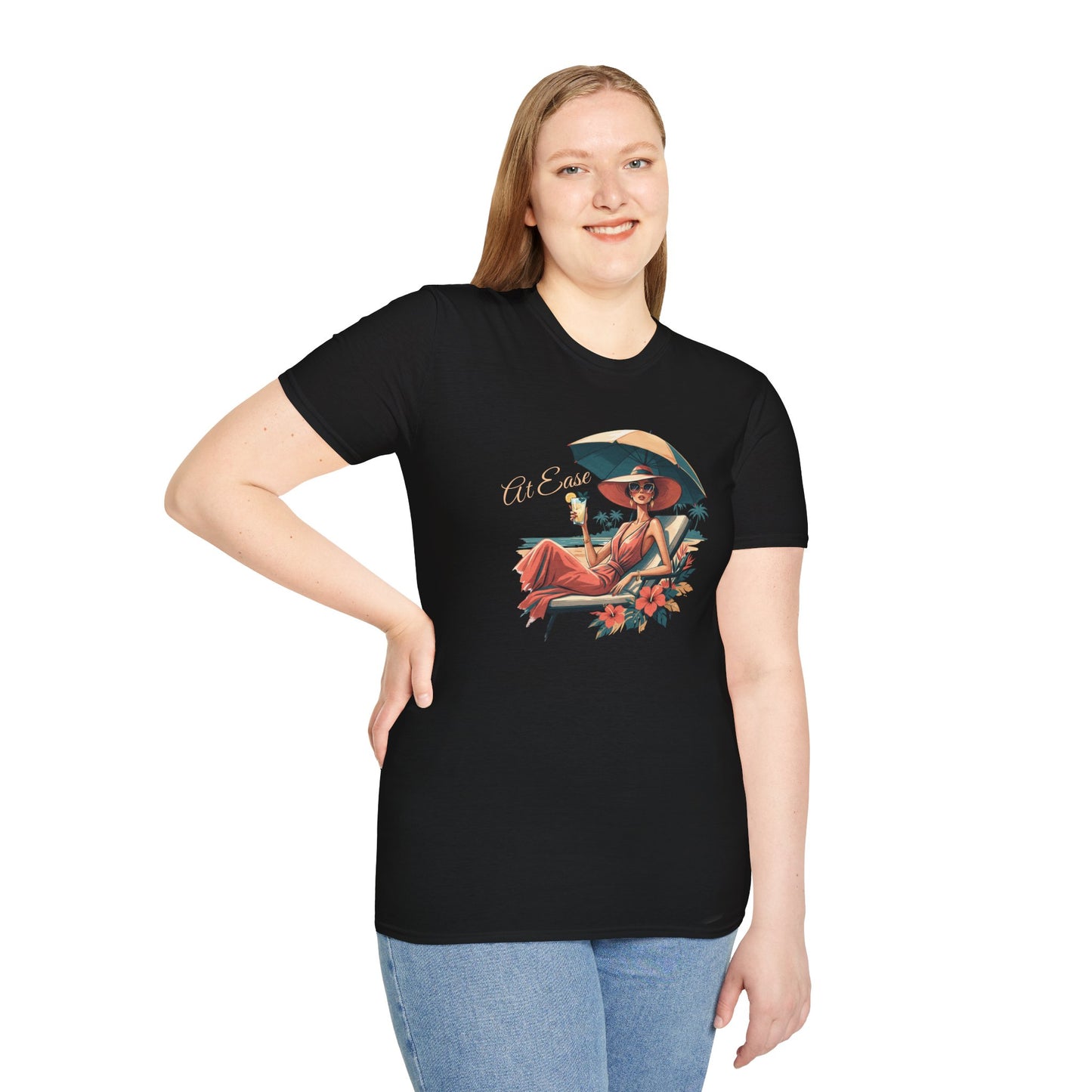 At Ease" T-Shirt — Relaxed Vibes Casual Tee