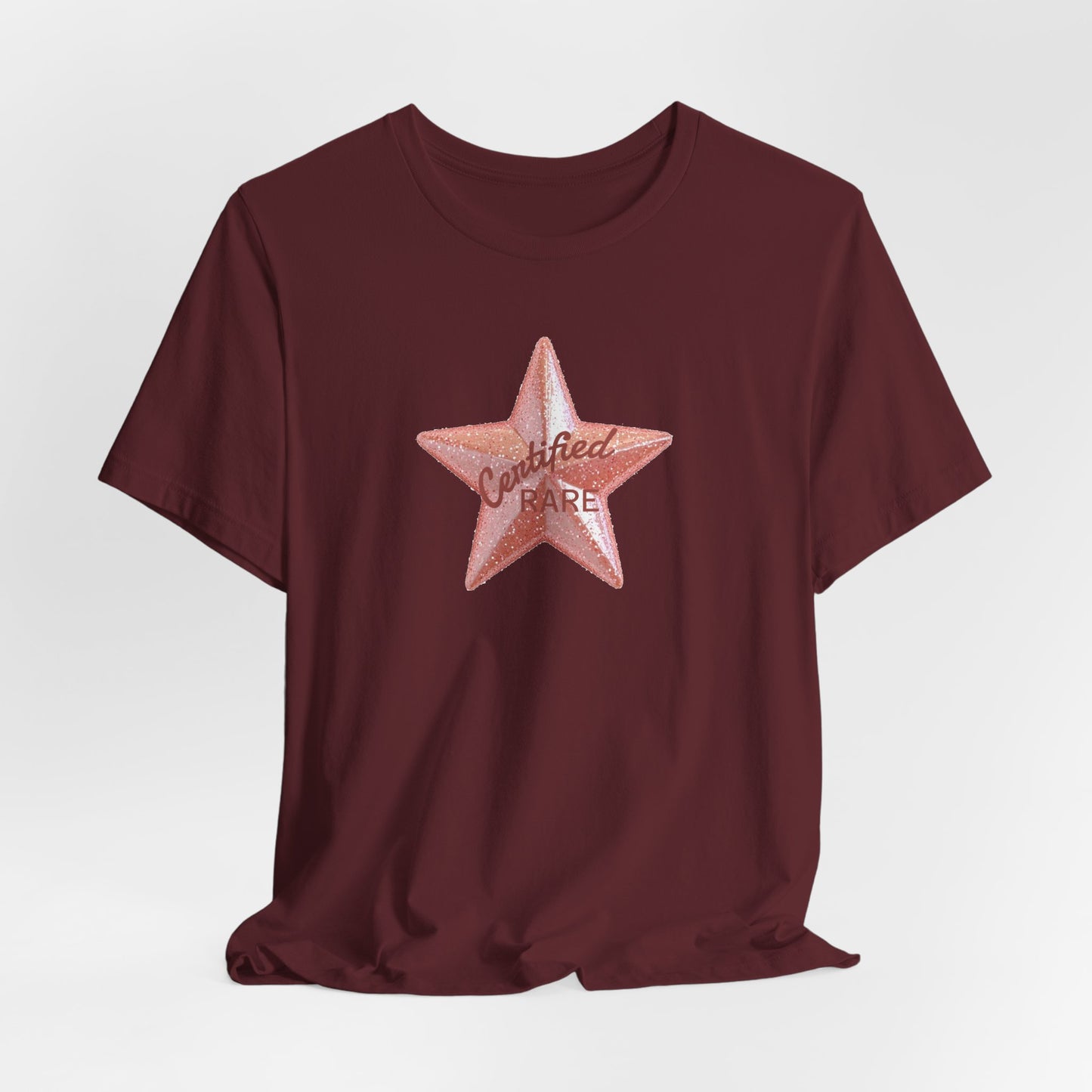 Certified Rare" T-Shirt — Novelty Graphic Tee for Unique Style