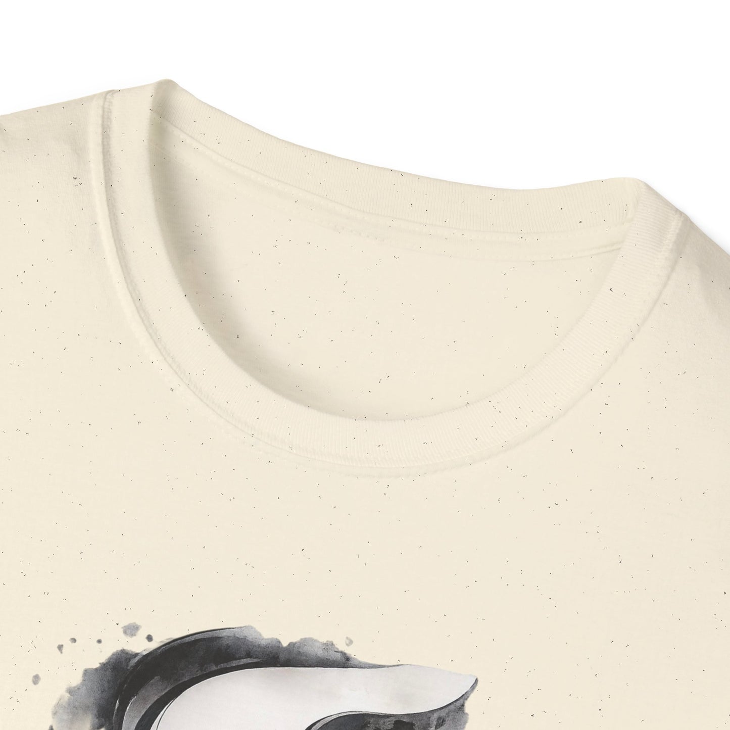 Fashion T-Shirt — Female Close-Up Portrait Graphic Tee