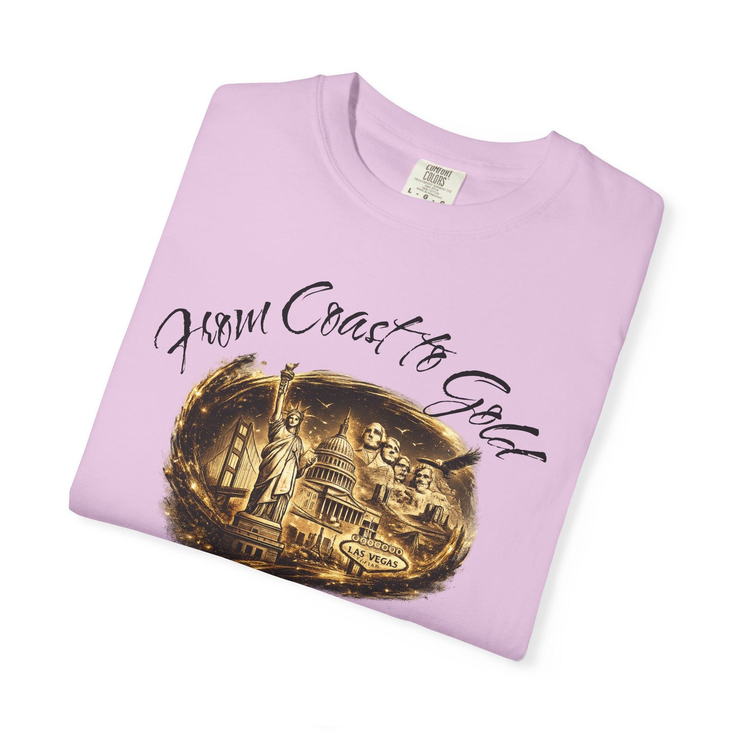 T-Shirt — 'From Coast to Cackle' Vintage Beach Scene Graphic Tee