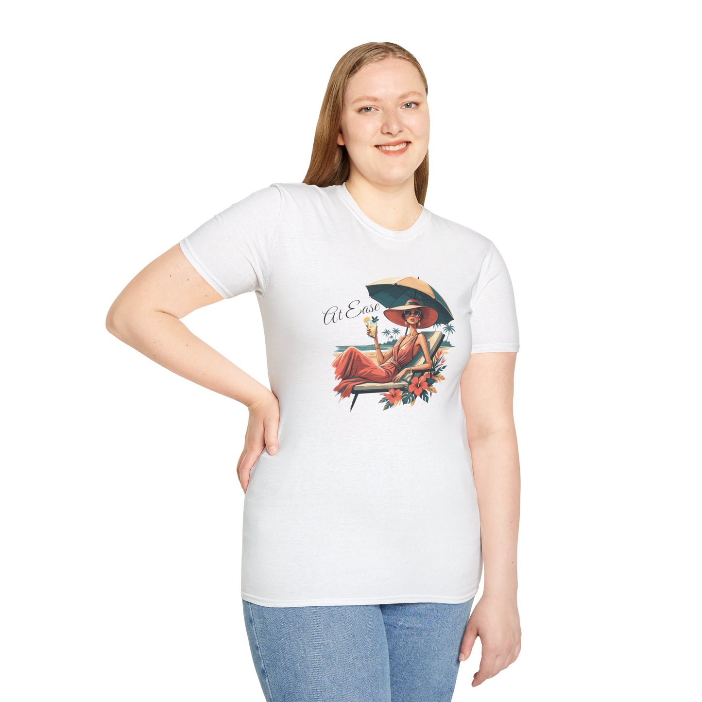 At Ease" T-Shirt — Relaxed Vibes Casual Tee