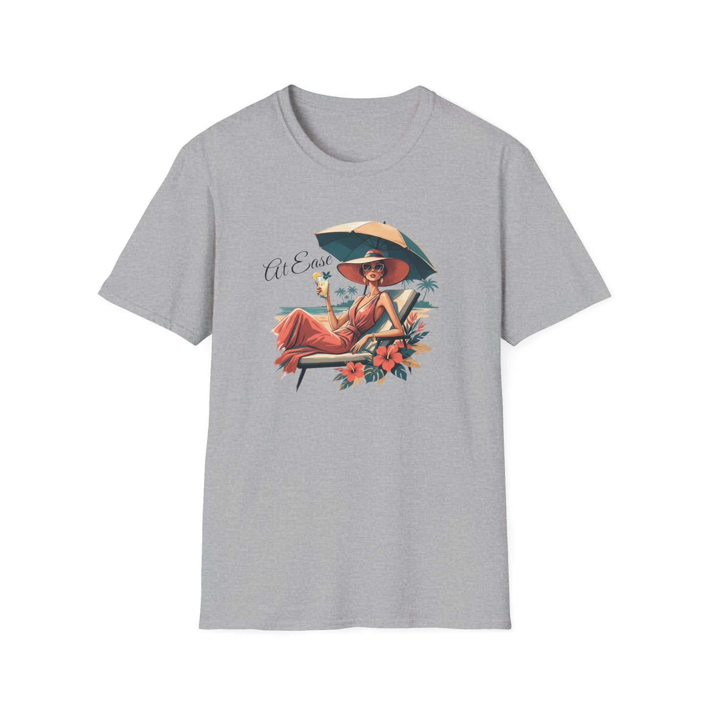 At Ease" T-Shirt — Relaxed Vibes Casual Tee