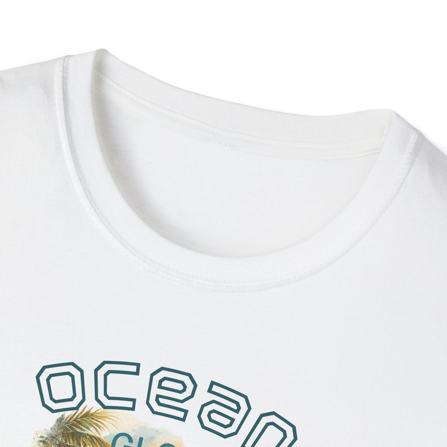 Ocean Glow T-Shirt — Luminous Coastal Graphic Tee