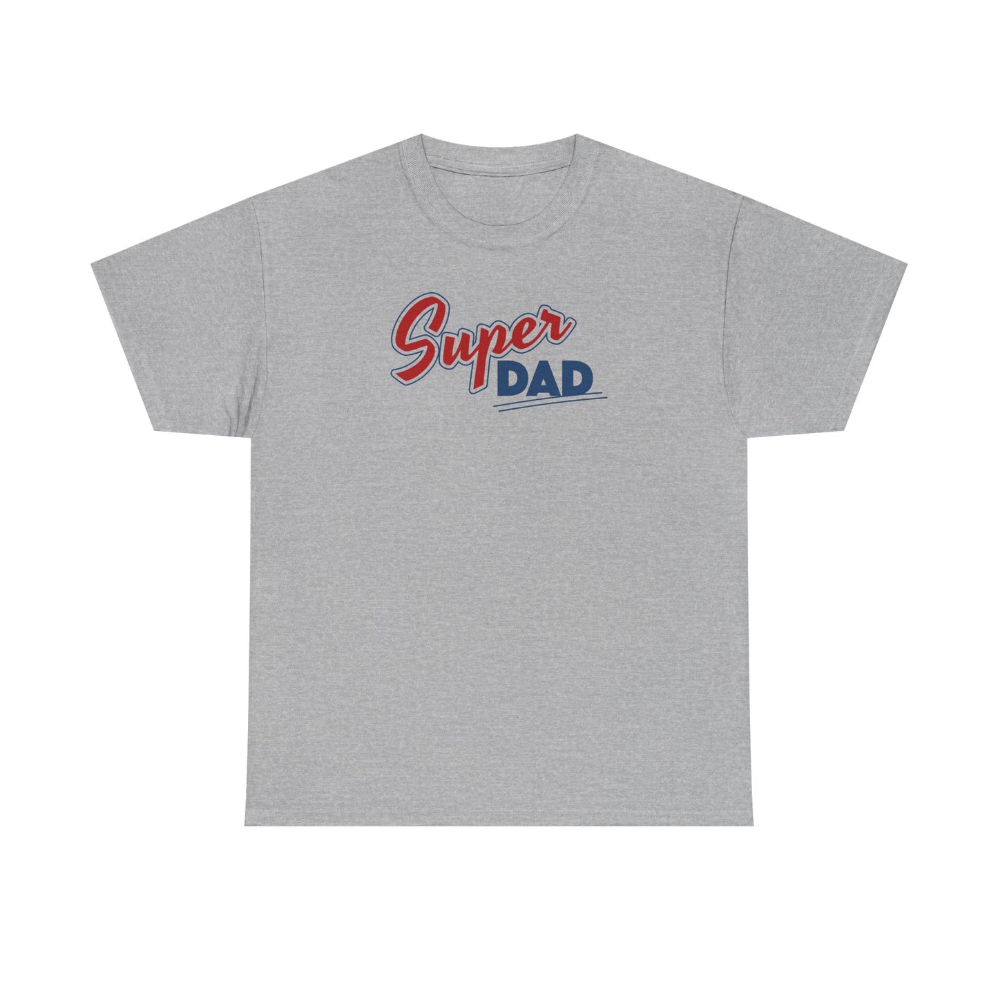 Super Dad T-Shirt — Retro Script Fathers Day Tee