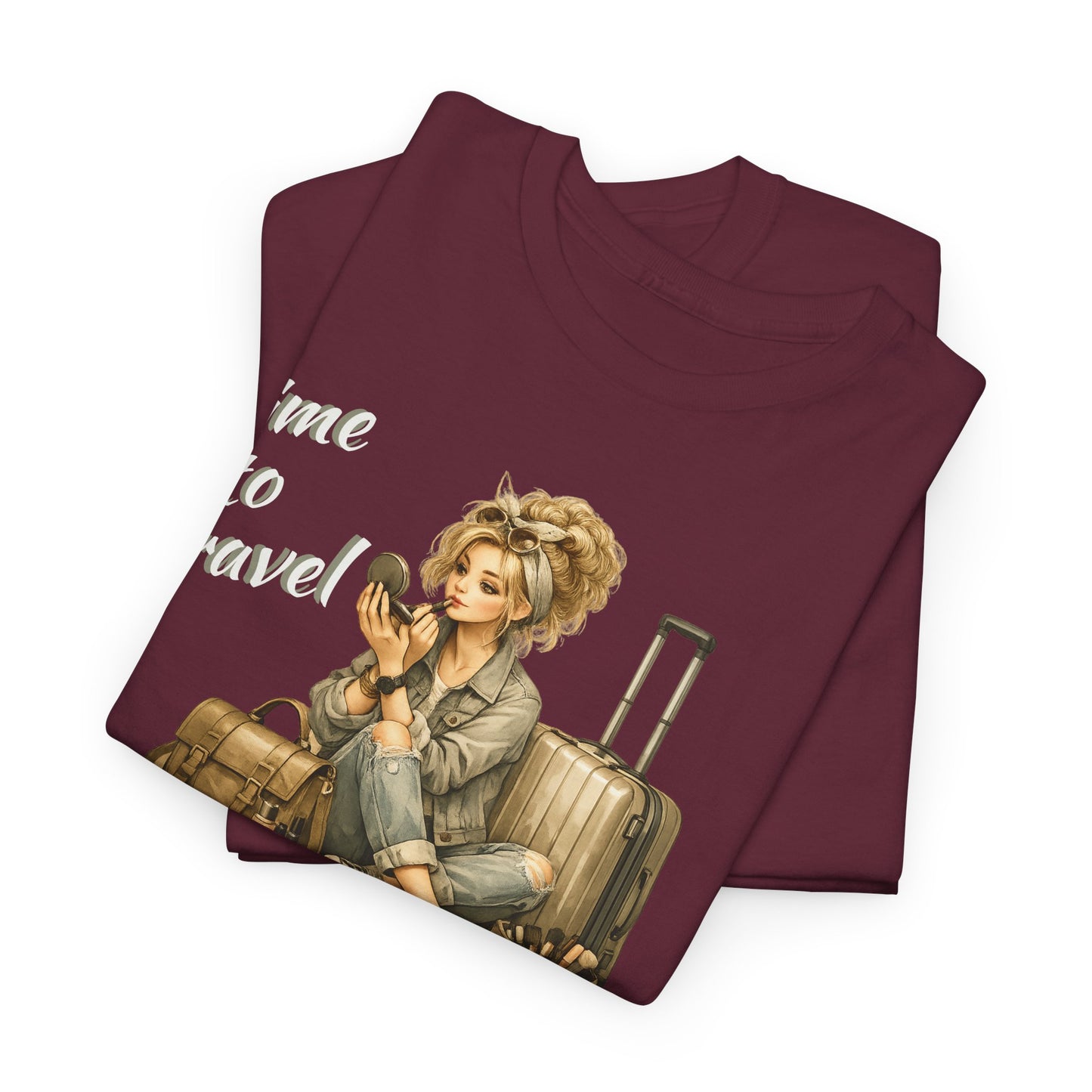 Time to Travel T-Shirt — Adventure Graphic Tee