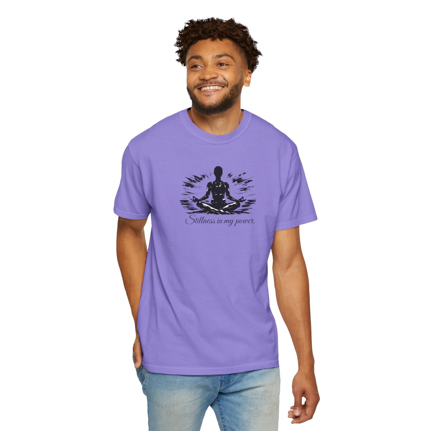 Stillness In My Power T-Shirt — Mindful Meditation Tee
