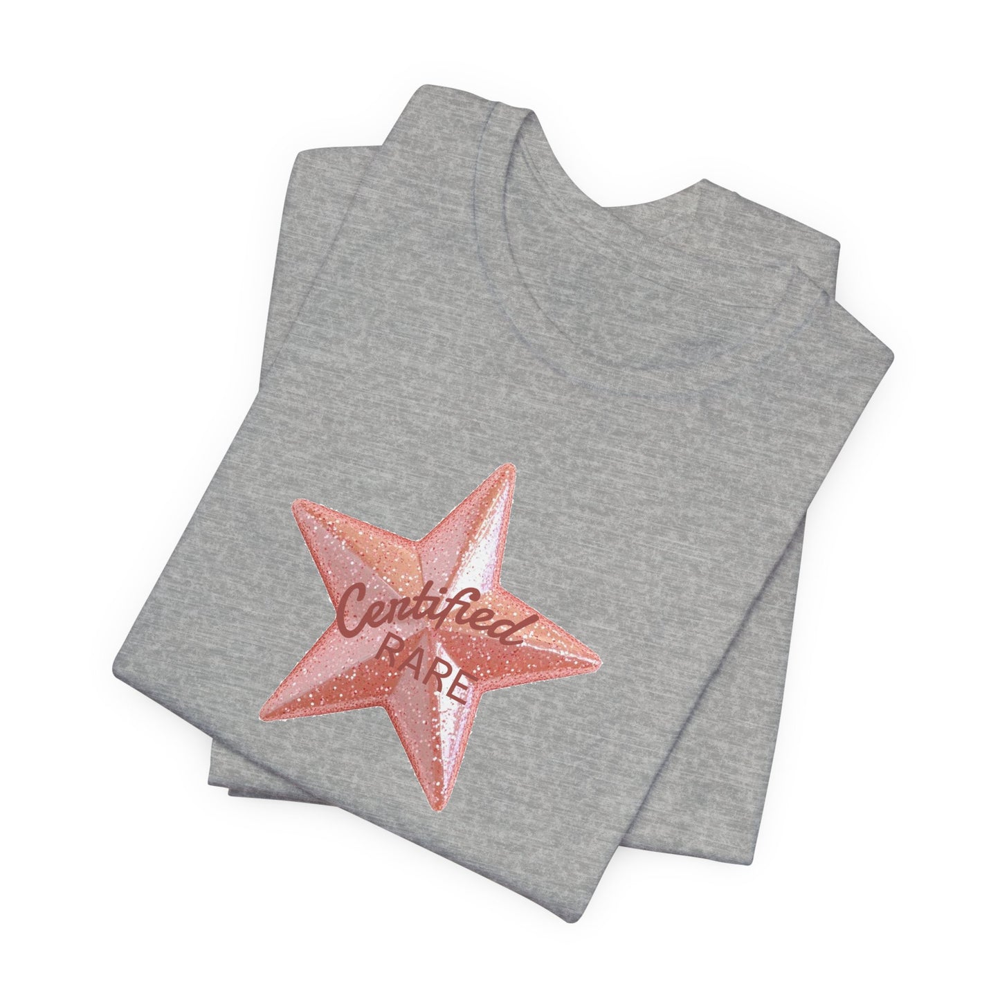 Certified Rare" T-Shirt — Novelty Graphic Tee for Unique Style