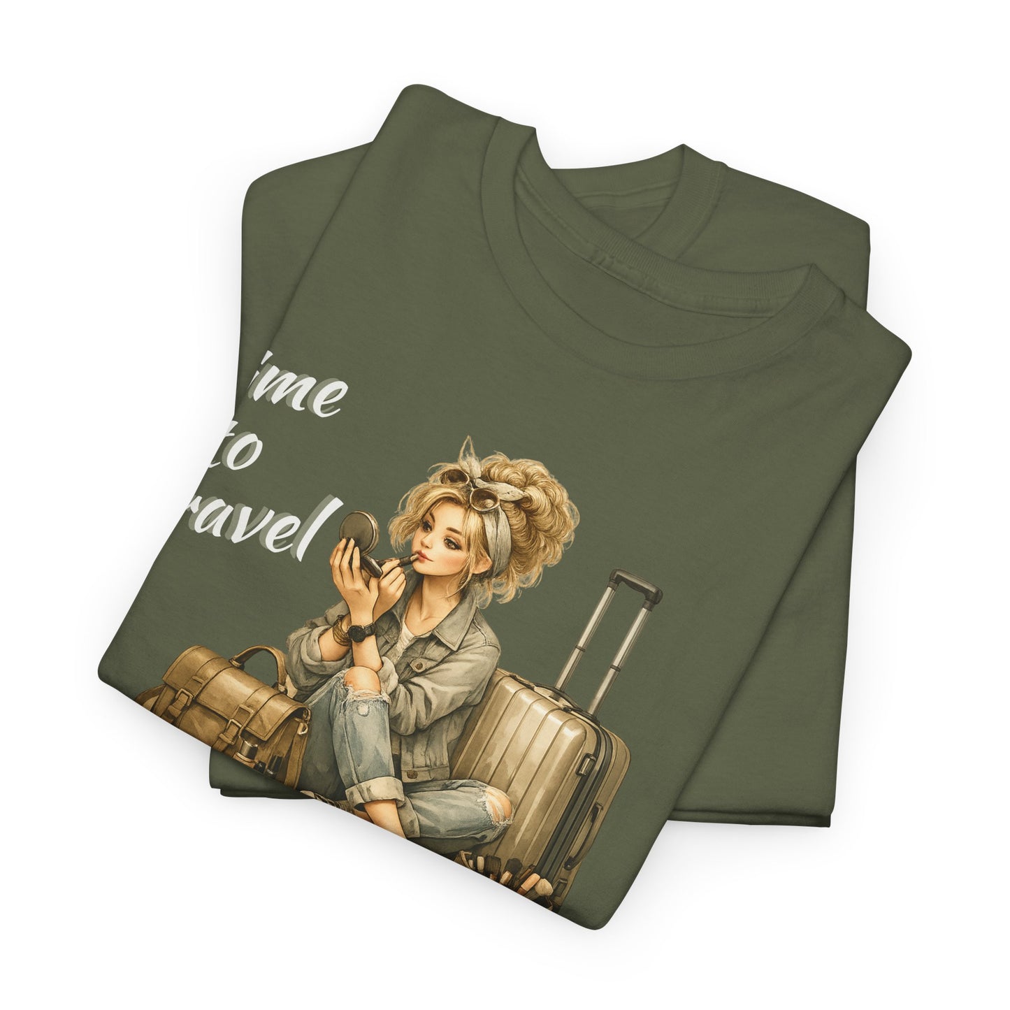 Time to Travel T-Shirt — Adventure Graphic Tee