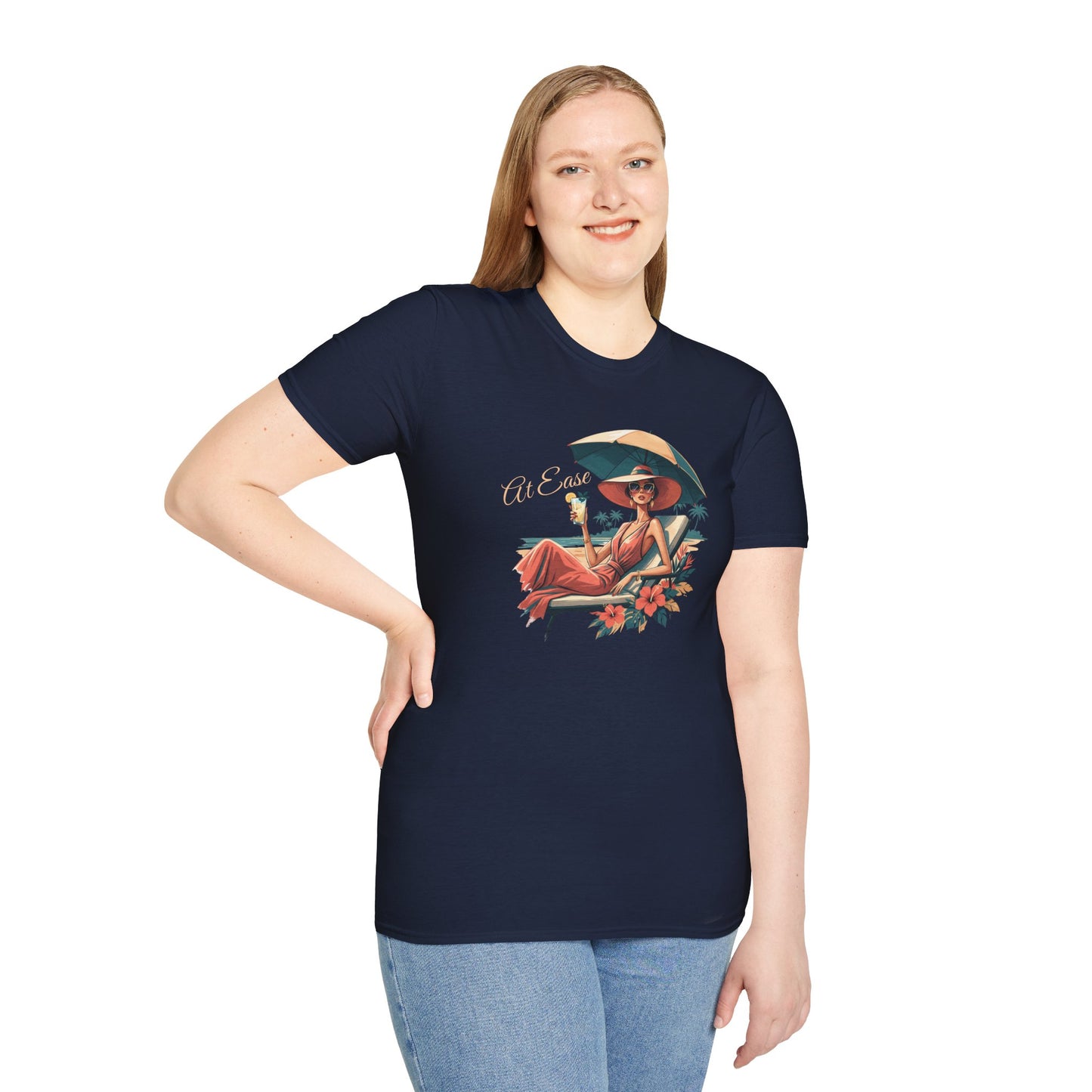 At Ease" T-Shirt — Relaxed Vibes Casual Tee