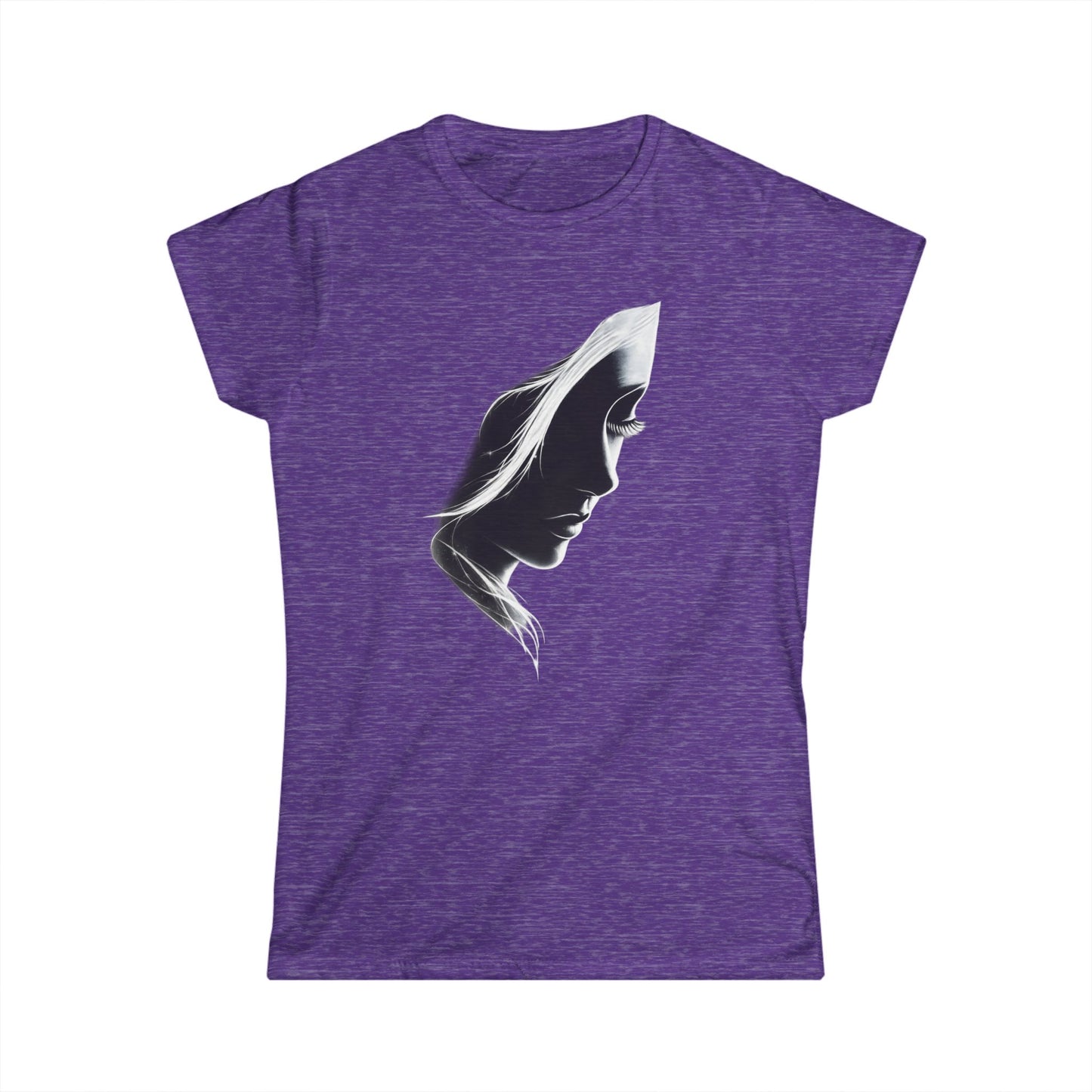 Women's Tee — Feminine Figure Silhouette Graphic
