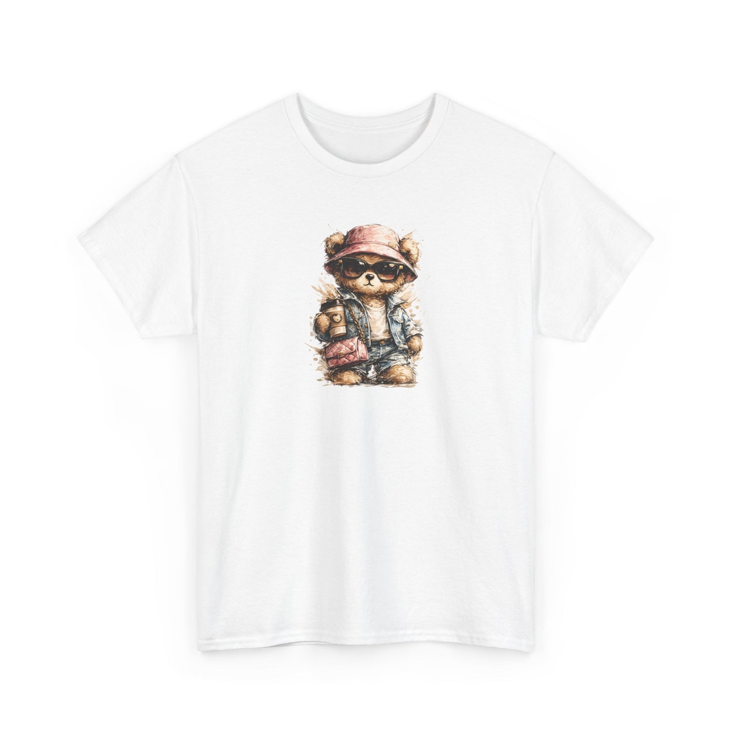 Vintage Teddy Bear Graphic Tee — Cute Retro Bear Shirt for Kids & Gift