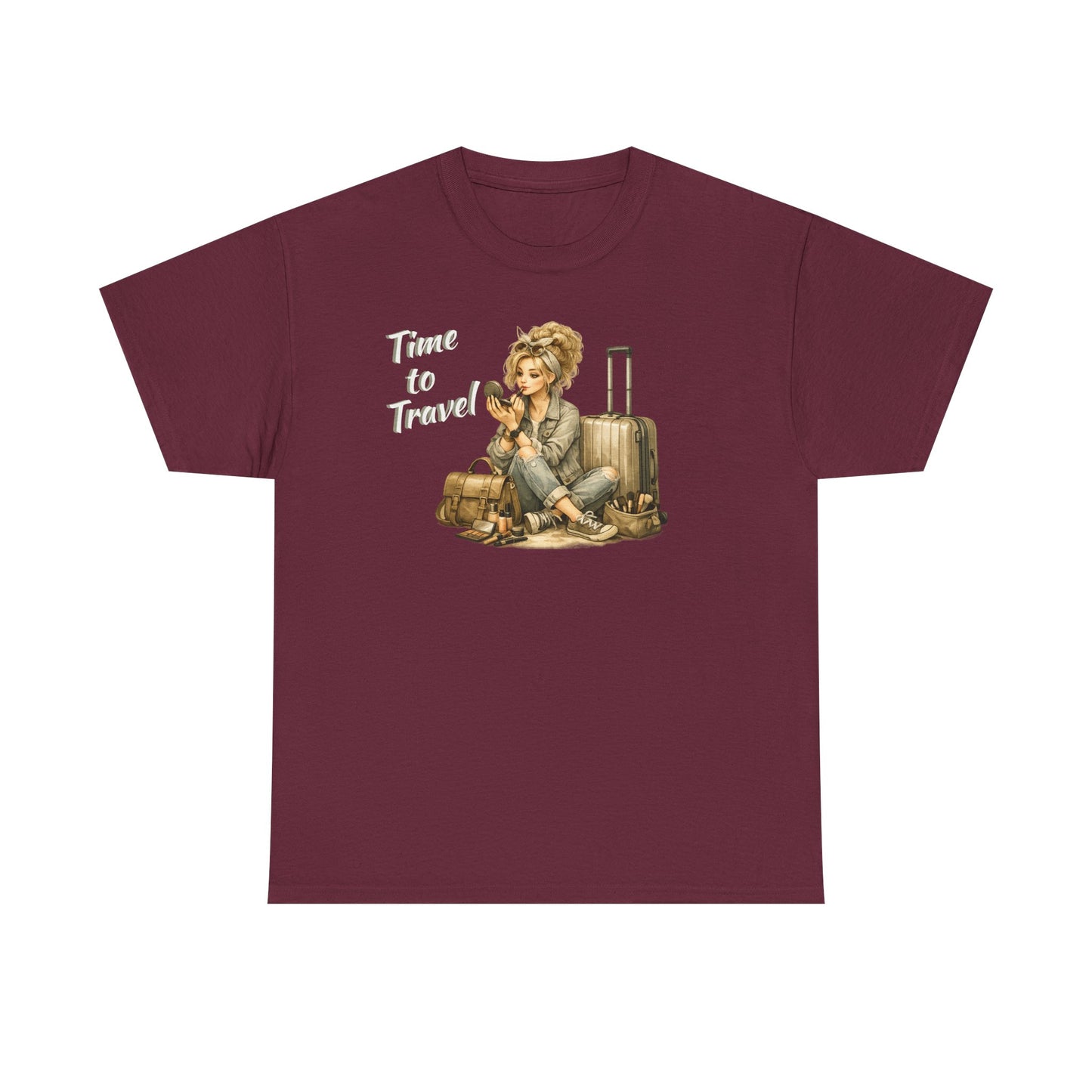 Time to Travel T-Shirt — Adventure Graphic Tee