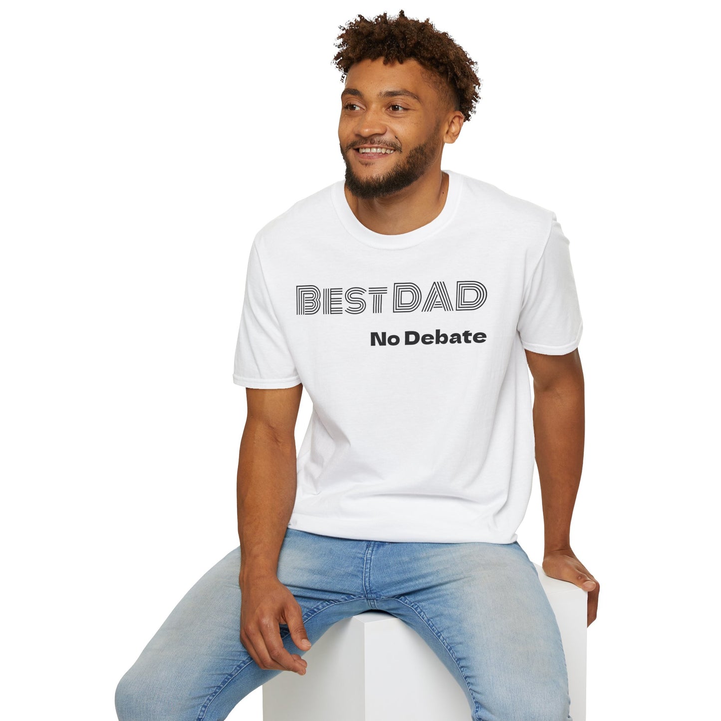 Best Dad No Debate T-Shirt — Father's Day Gift