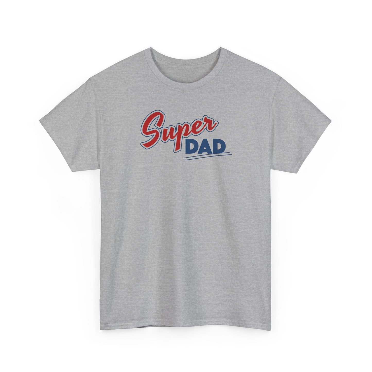 Super Dad T-Shirt — Retro Script Fathers Day Tee