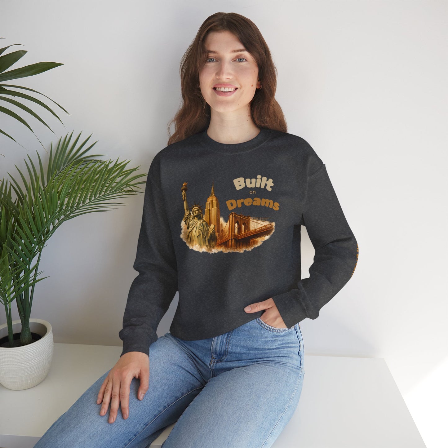Built on Dreams NYC Crewneck Sweatshirt