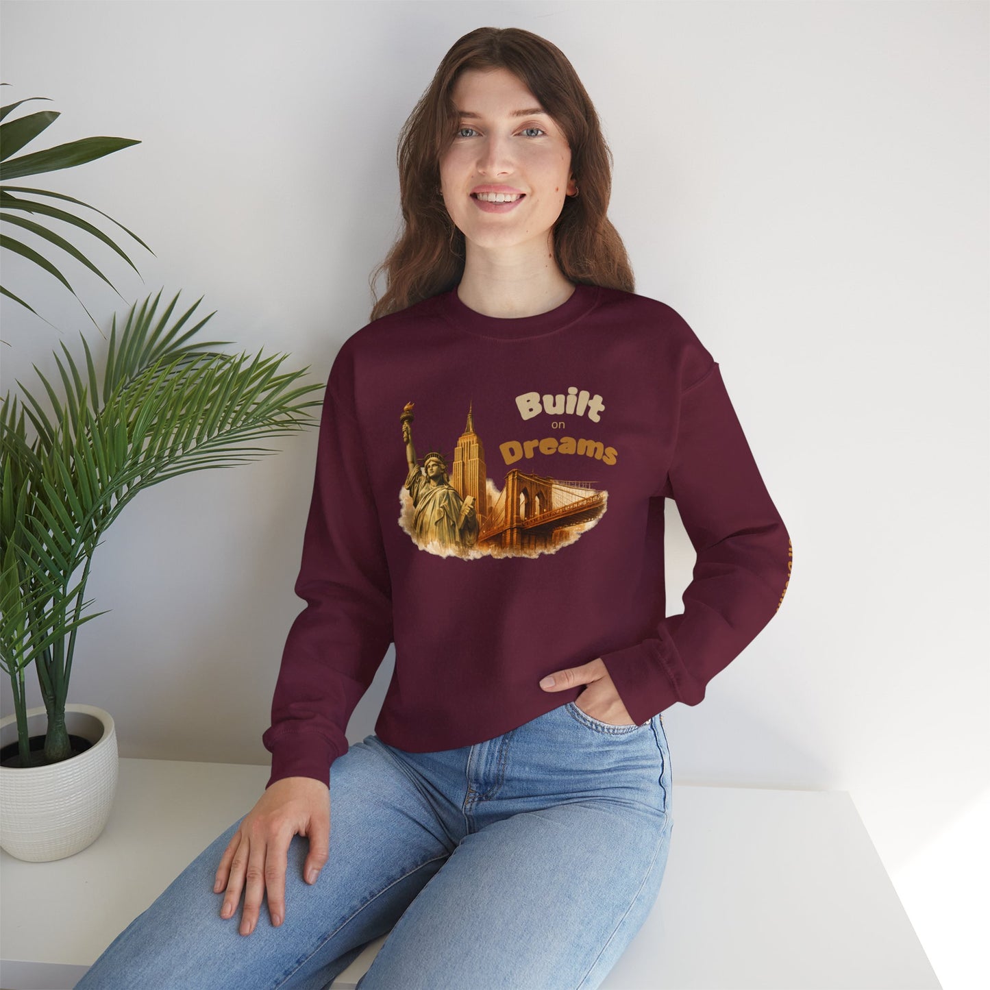 Built on Dreams NYC Crewneck Sweatshirt