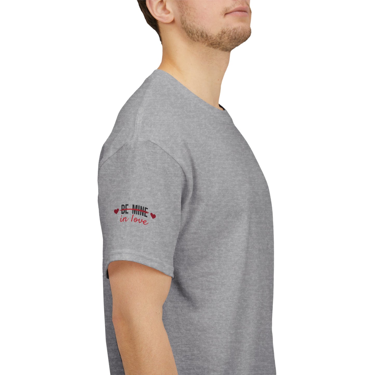 Be Mine In Love Tee — Valentine's Day Heart Graphic T‑Shirt