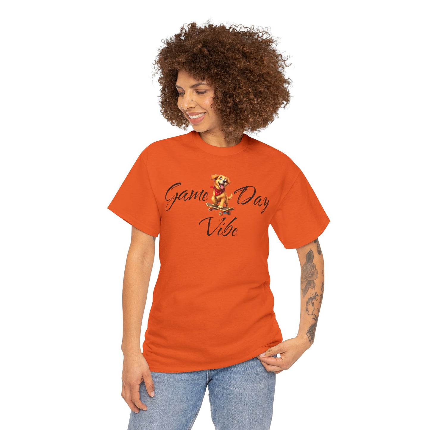 Game Day Vibe Unisex Heavy Cotton Tee