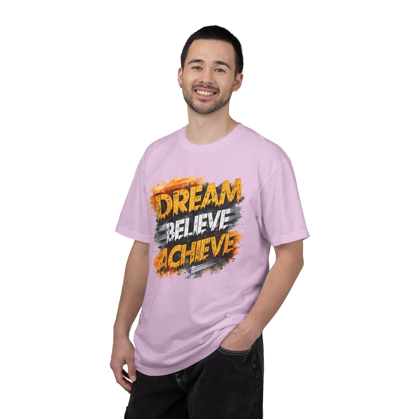 Dream Believe Achieve T-Shirt — Inspirational Motivational Tee